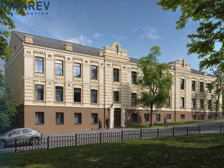 Архітектурне бюро VIHAREV Restavration представило концепт реставрації.