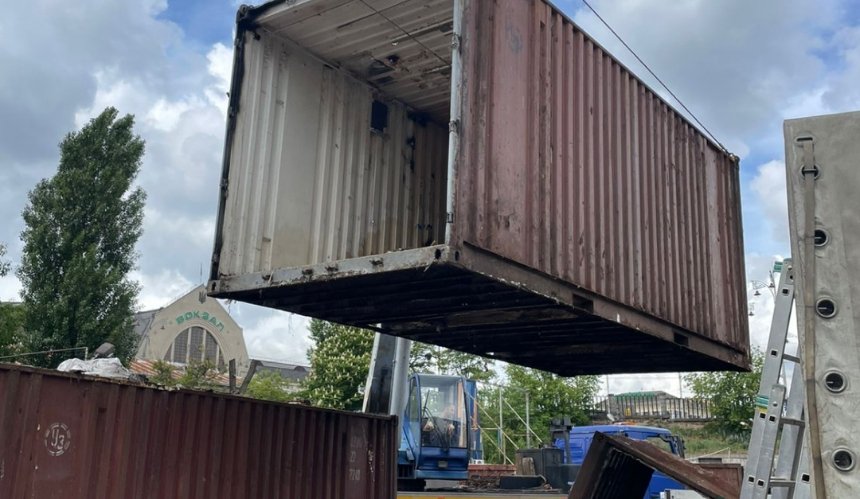 У Києві завершили демонтаж ринку поблизу Центрального залізничного вокзалу: фото