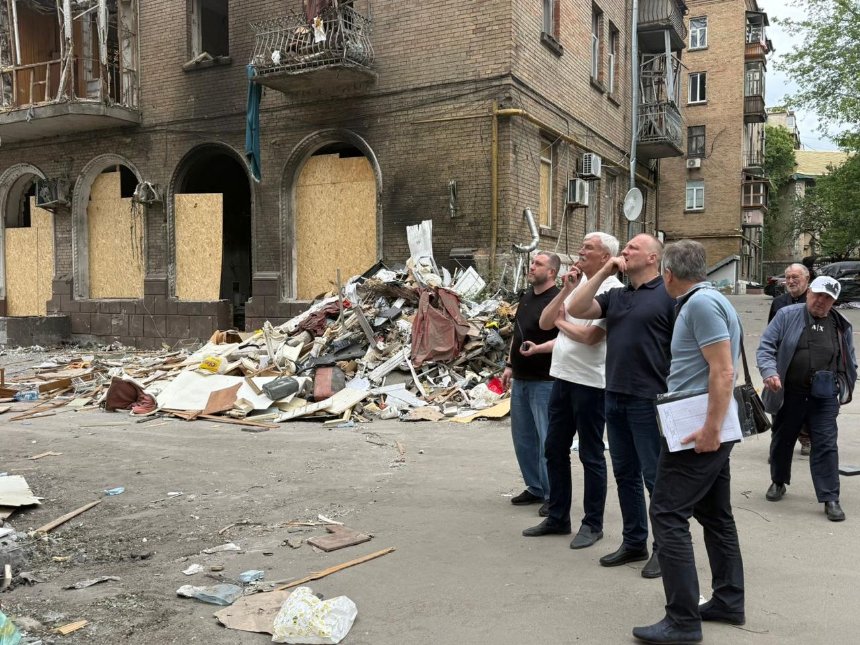 Обстрілом 24 травня у Києві пошкоджено 432 будинки