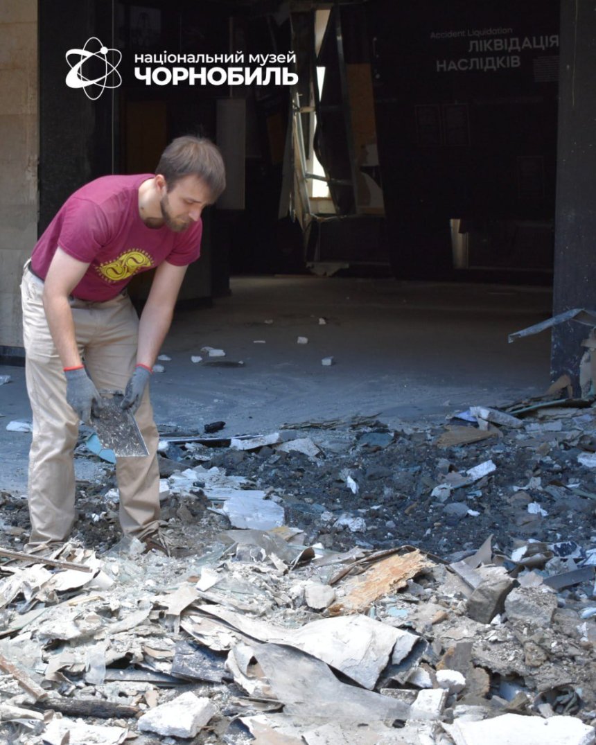 У музеї "Чорнобиль" у Києві завершили розбір завалів