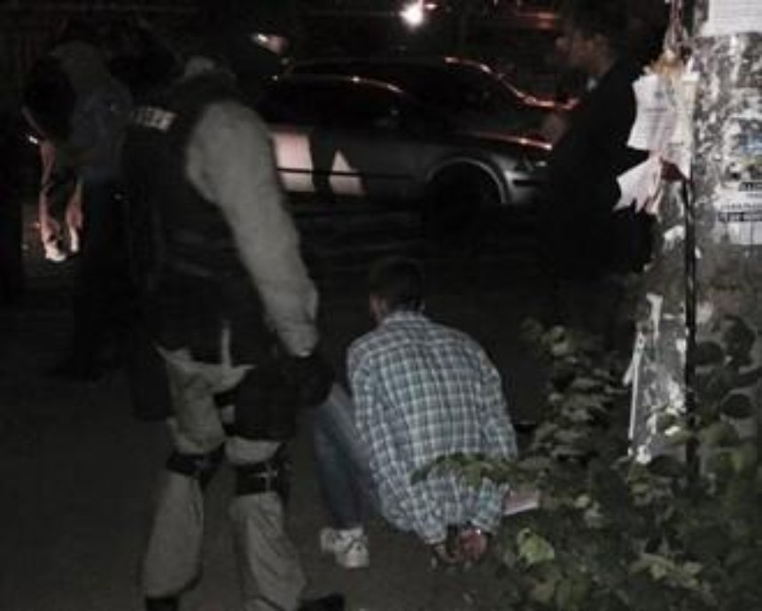 В Киеве поймали охотников на автомобилистов (фото)