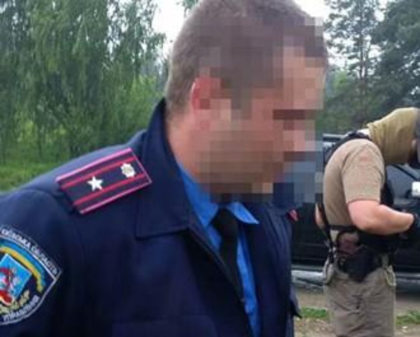 Под Киевом СБУ задержала майора милиции на взятке в 25 тысяч