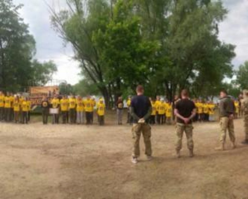 В Киеве состоялось торжественное открытие детского учебно-тренировочного лагеря «Азовец»