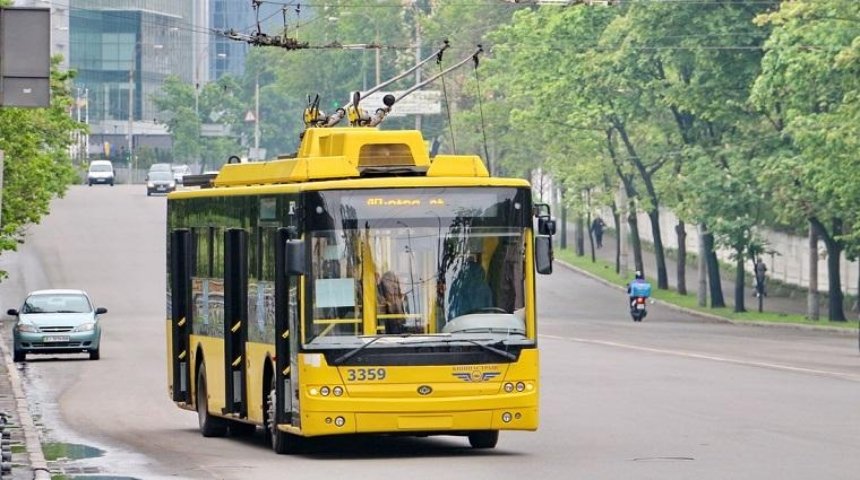 У Києві закриють тролейбусний маршрут через початок будівельних робіт