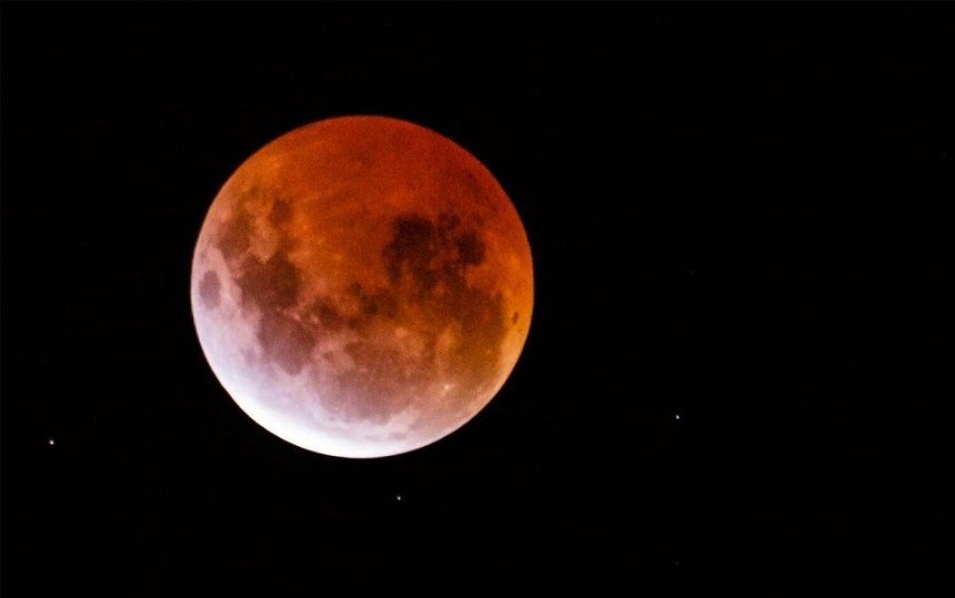 «Кровавая» Луна: в июле произойдет самое длинное лунное затмение в этом веке