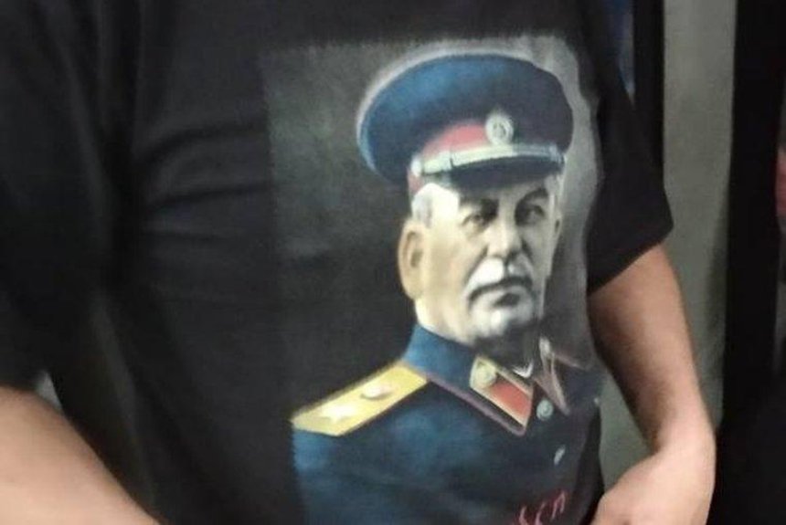 Киевлянин «наказал»  поклонника Сталина