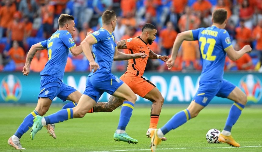 Украина проиграла Нидерландам в первом матче Евро 2020
