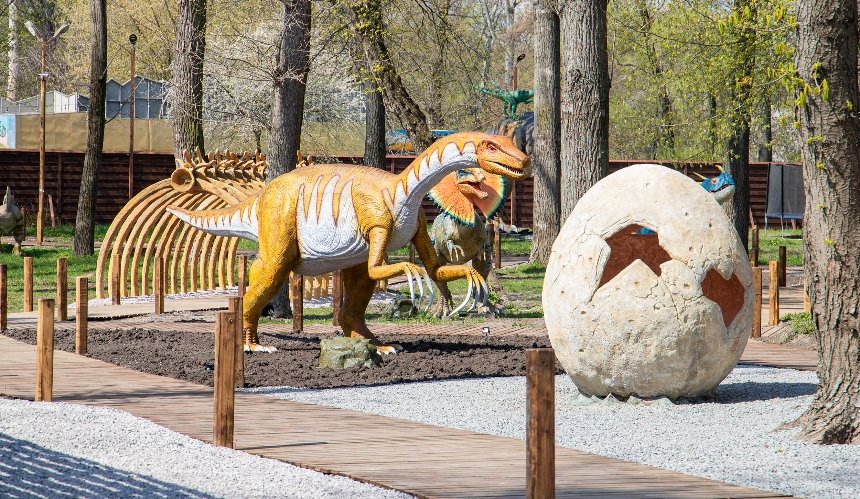 У Києві відновить роботу парк динозаврів
