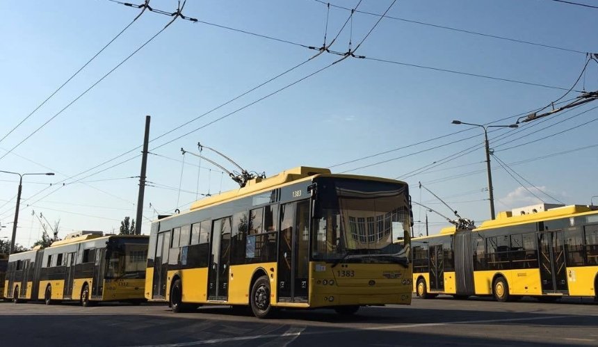 11-12 червня у Києві змінять рух двох тролейбусів