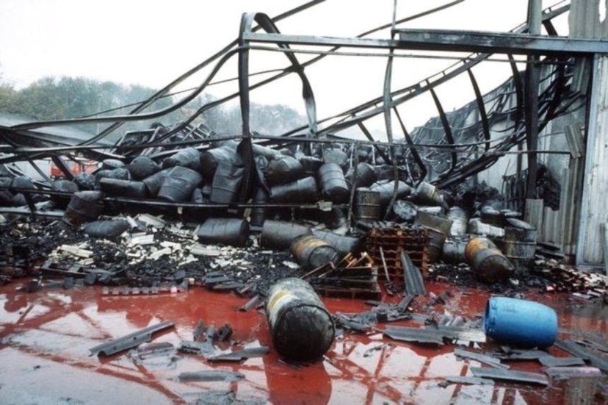 Катастрофа на хімічній фабриці Sandoz 1 листопада 1986 року