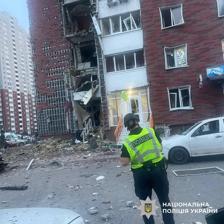 Масована нічна атака на Київ 10 червня