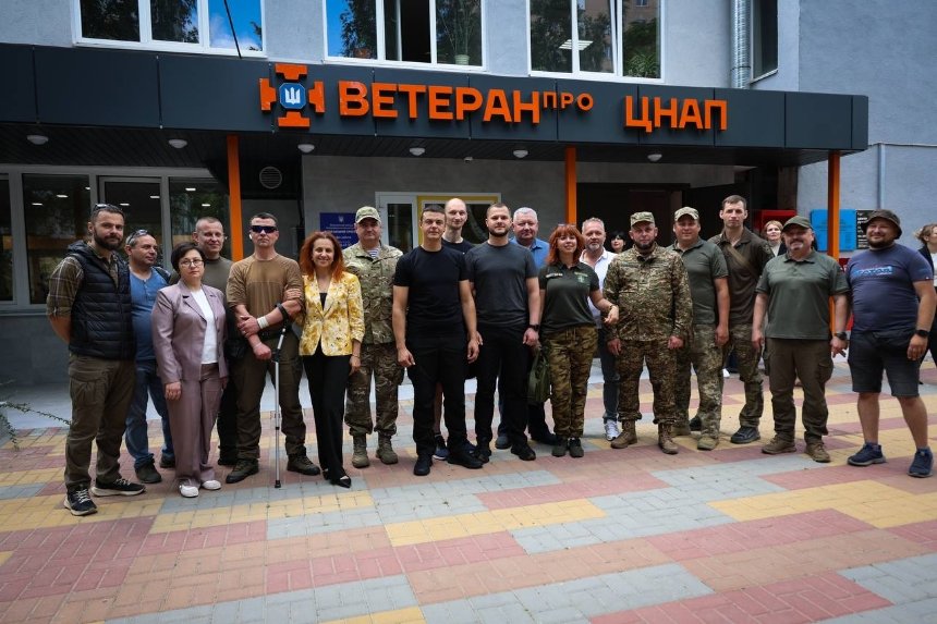 У Білій Церкві відкрили оновлений ветеранський простір VETERAN PRO