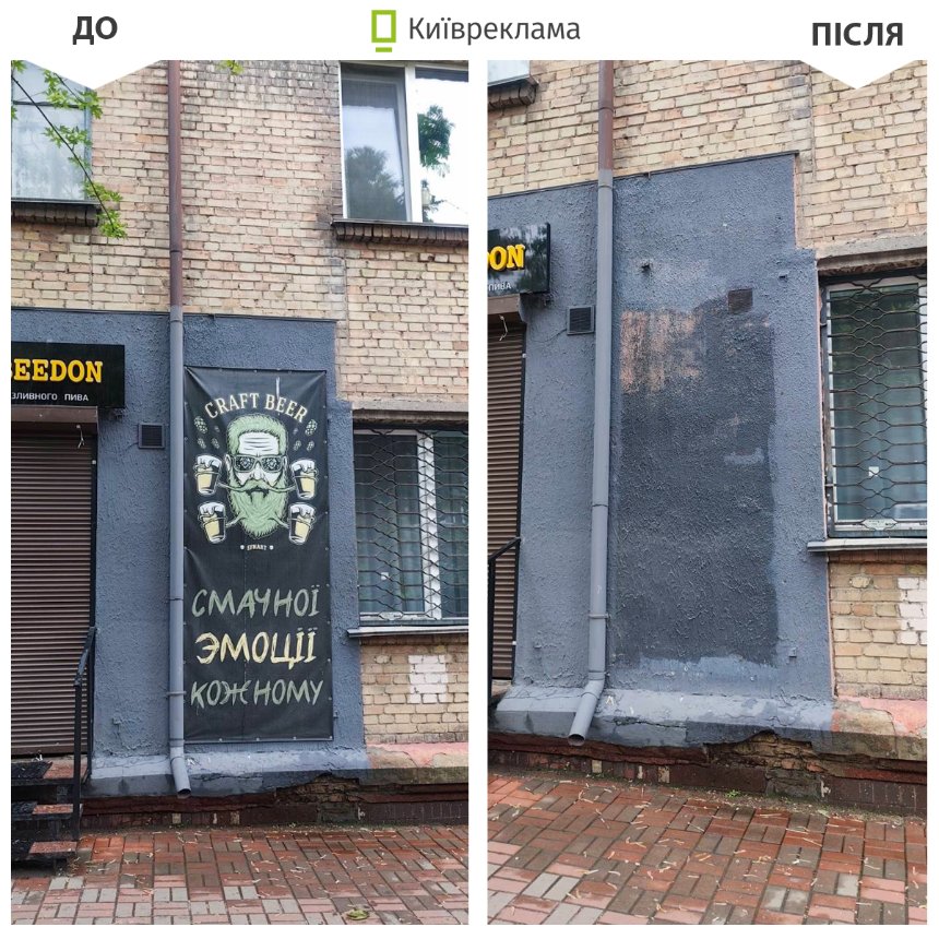 У Києві підбили підсумки демонтажу незаконної реклами у травні
