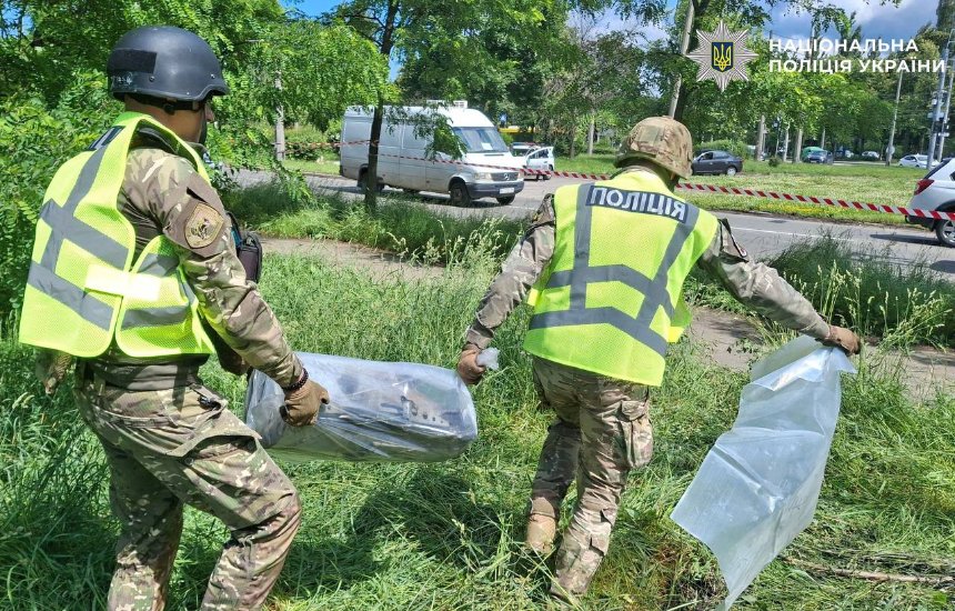 У Шевченківському районі Києва вилучили бойову частину "шахеда"
