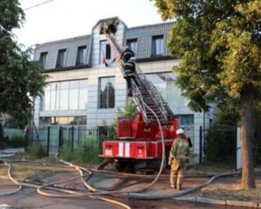 В столице горело консульство Йемена