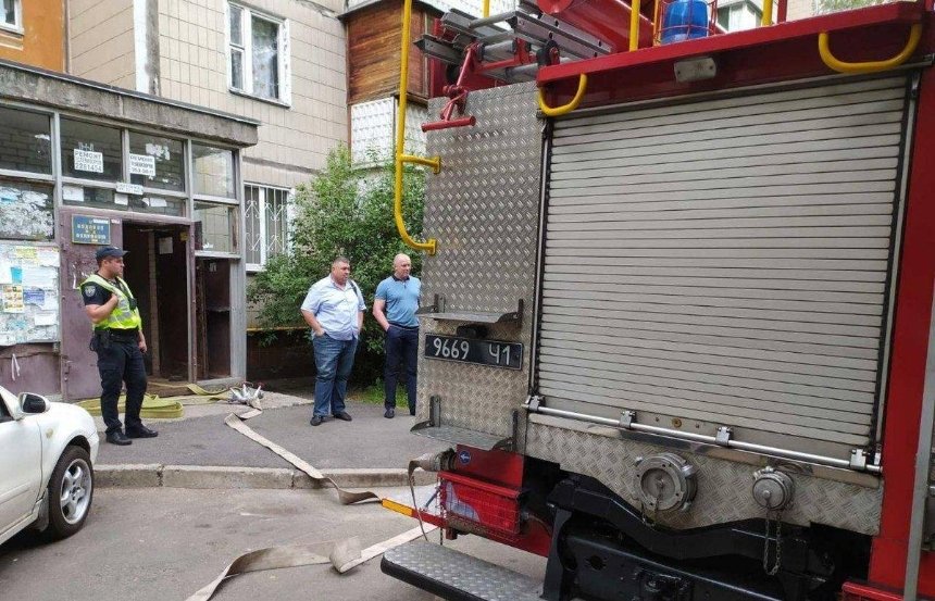 Утечка газа и пожар: на Радужном эвакуировали жителей дома