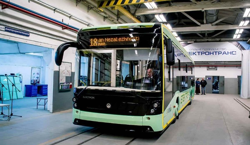 На двух автобусных маршрутах в Киеве появятся первые электробусы