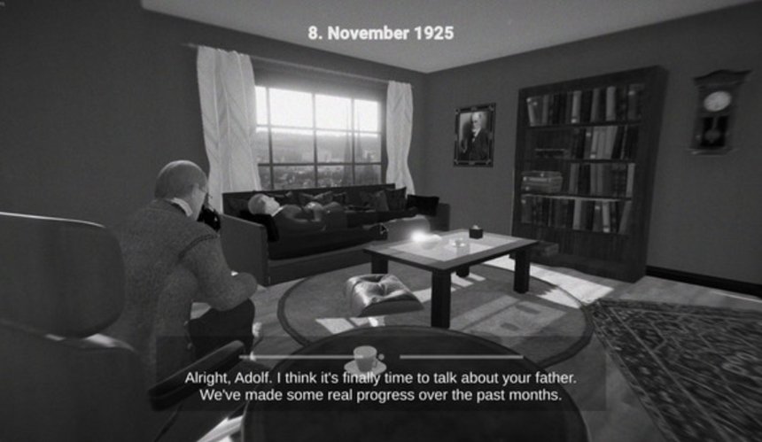 Появилась видеоигра, где с помощью психотерапии нужно «вылечить» Гитлера