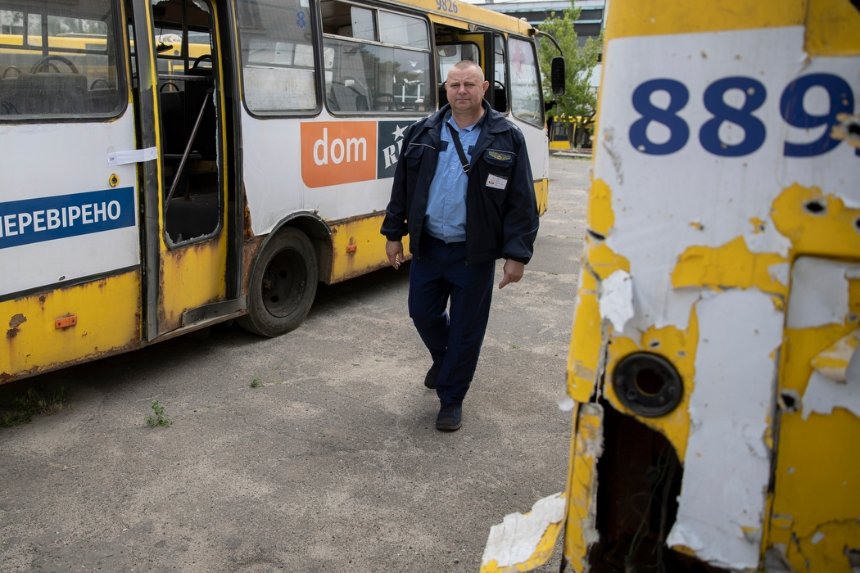 Як водії Київпастрансу евакуйовували людей з передмість Києва