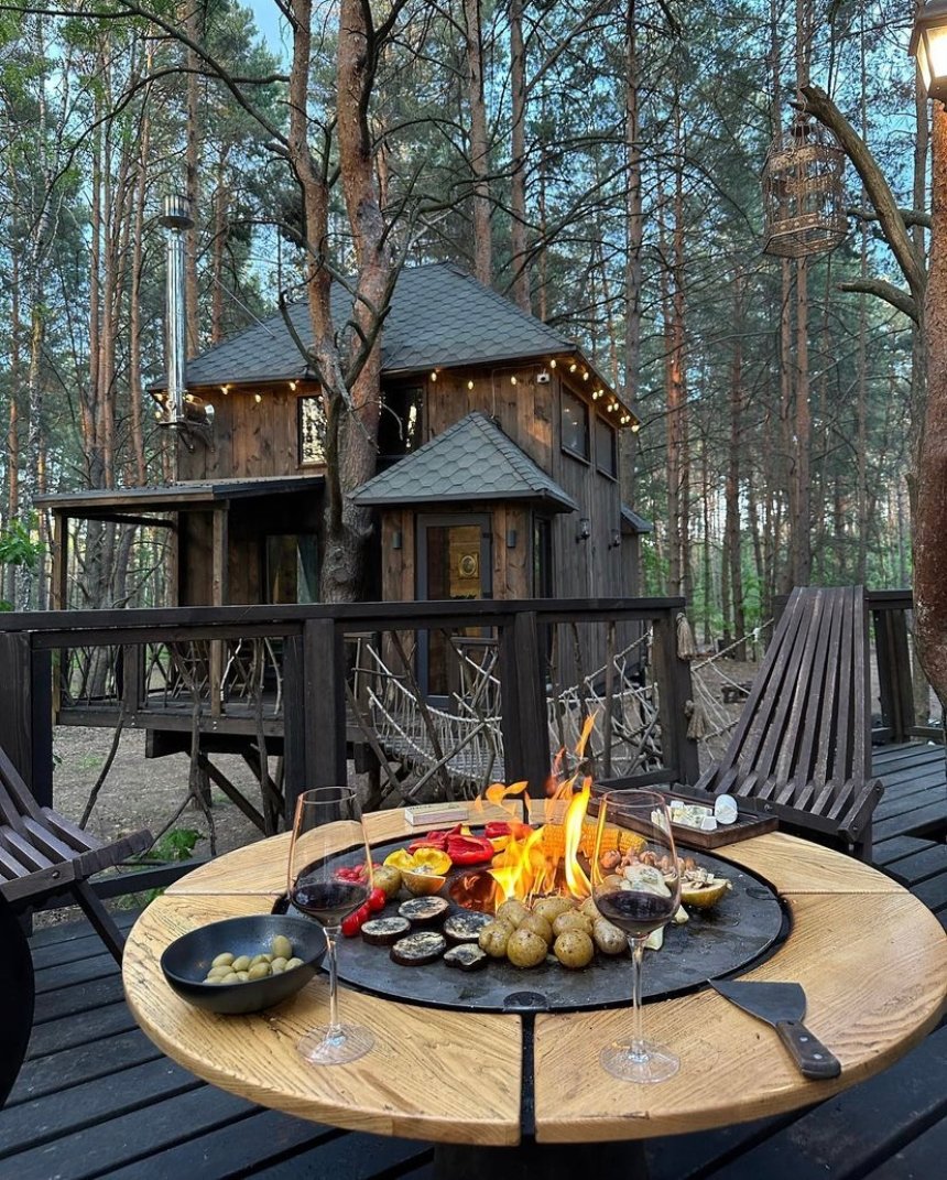 Будинок на дереві у лісі Київщини Tree House