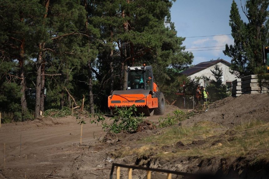 На Київщині будують тимчасовий міст у Лебедівці