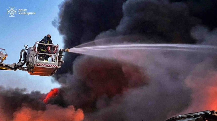 Дронова атака по Київщині 6 липня