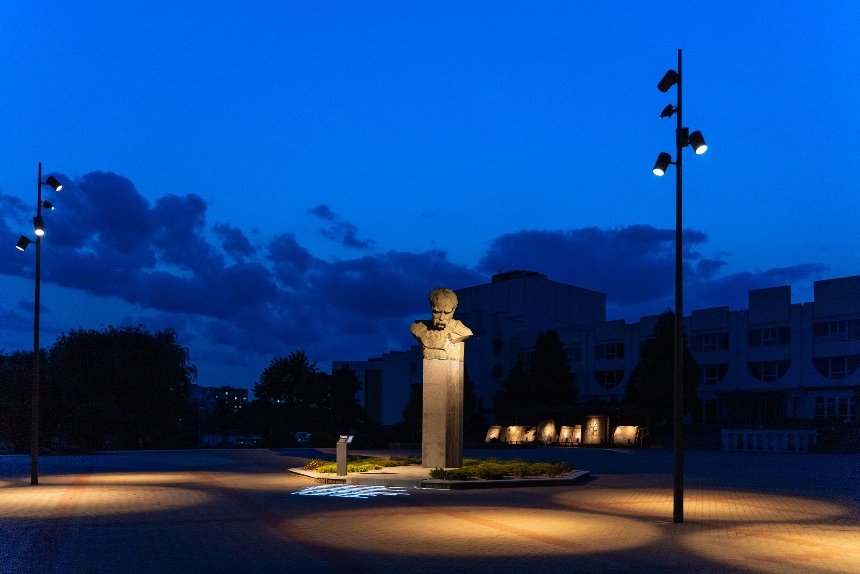 "Київщина. Місця пам'яті": площа Шевченка у Бородянці стала частиною соціального проєкту