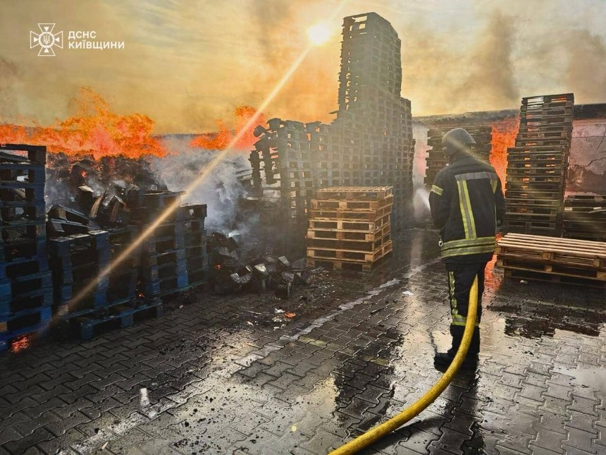 Нічна дронова атака по Київщині 9 липня