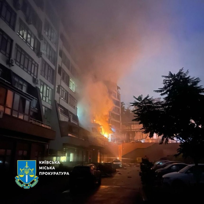 Обстріл Києва вночі 21 липня 2025 року: є постраждалі, загиблий, руйнування в 6 районах
