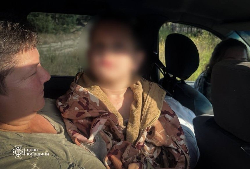 В Київській області зниклу дитину знайшли за допомогою дронів