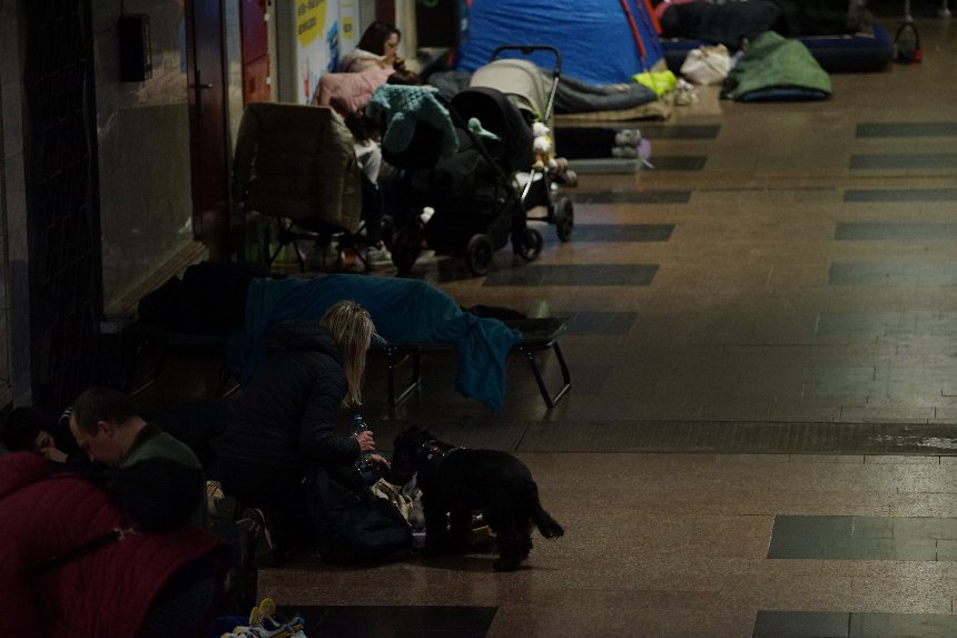 Під час обстрілу Києва 6 липня станції метро прийняли понад 40 тисяч мешканців
