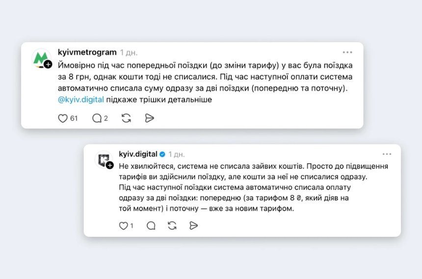 У київському метро списують 38 гривень за поїздку замість 30