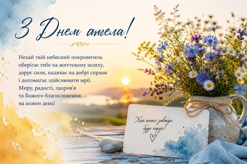 Святкова листівка для Іллі з побажаннями Святкова листівка для Іллі з побажаннями