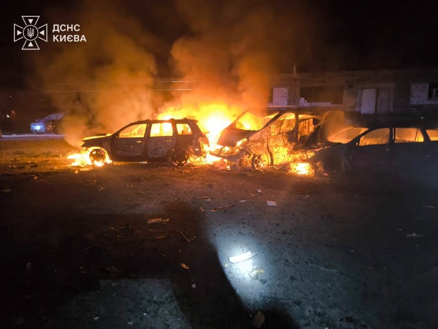 Вночі 26 липня ворог атакував Київ балістикою