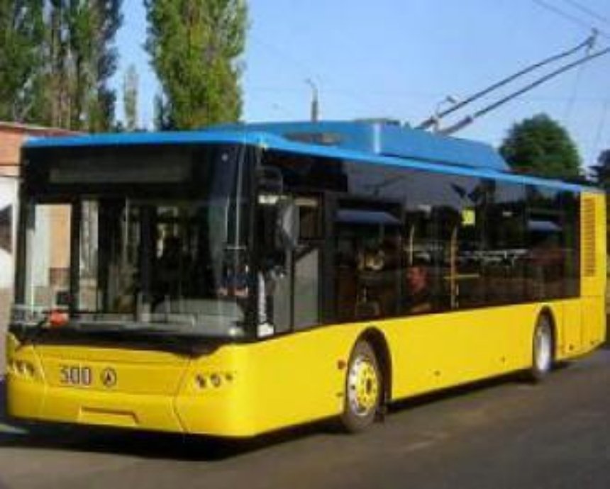 Киев пополняется новыми троллейбусами