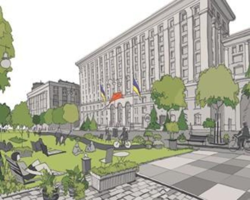 От Бессарабки до Майдана: проект четырех пешеходных зон Крещатика
