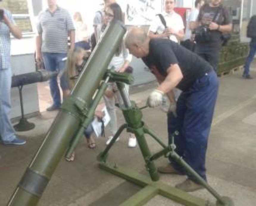 "Укроборонпром" презентовал новый 120-мм миномет для украинской армии