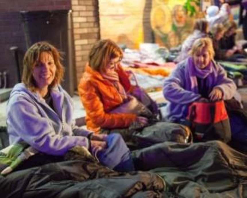Киевлянам предлагают заночевать на улице в знак солидарности с бездомными