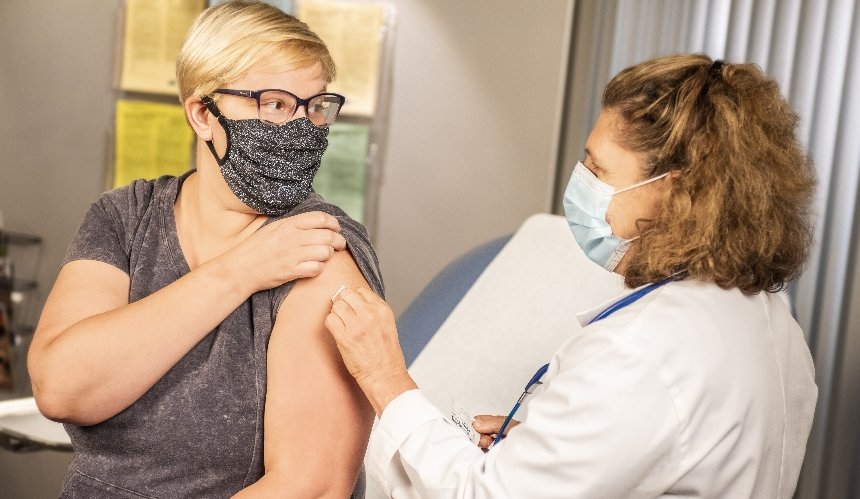 В аэропорту «Киев» открыли пункт вакцинации