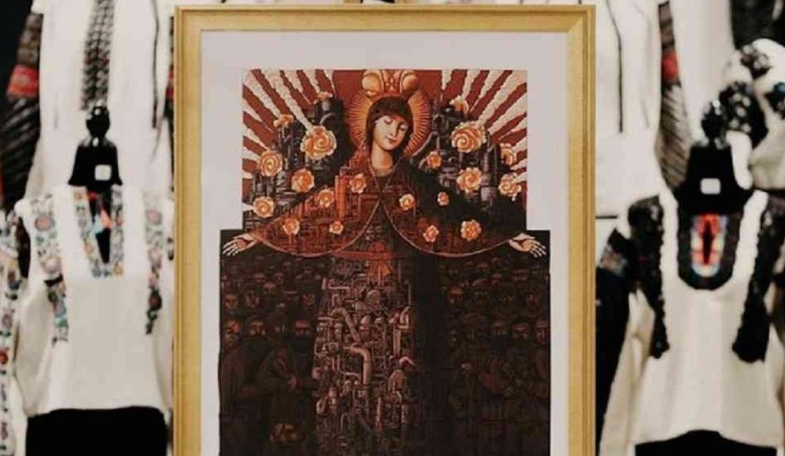 Картину Our Lady of Mariupol продали на аукціоні Saint Javelin