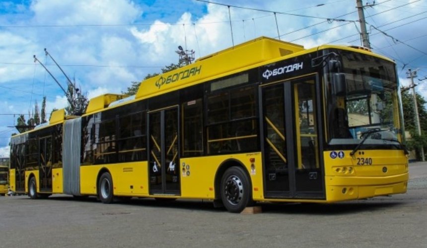 Зміна руху тролейбусів