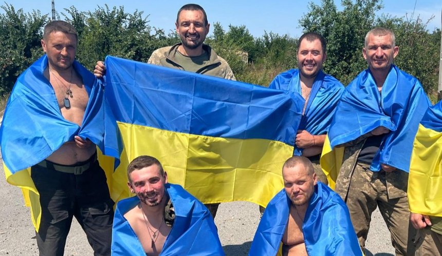 В Україну з російського полону повернули 22 захисників 