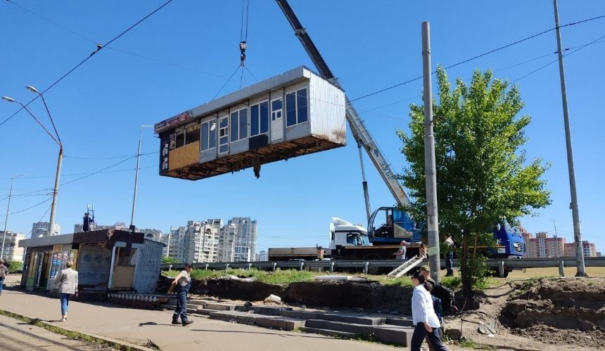 За липень у столиці демонтували більше 300 незаконних МАФів і кіосків: деталі