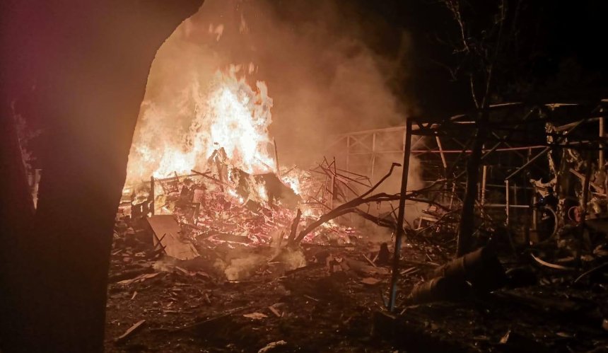 Ворожа атака дронами по Київщин