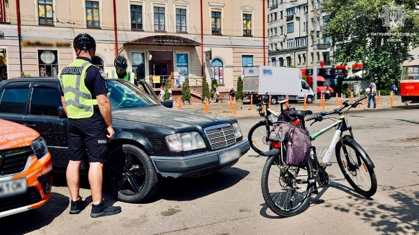 Велопатрульні поліцейські Києва