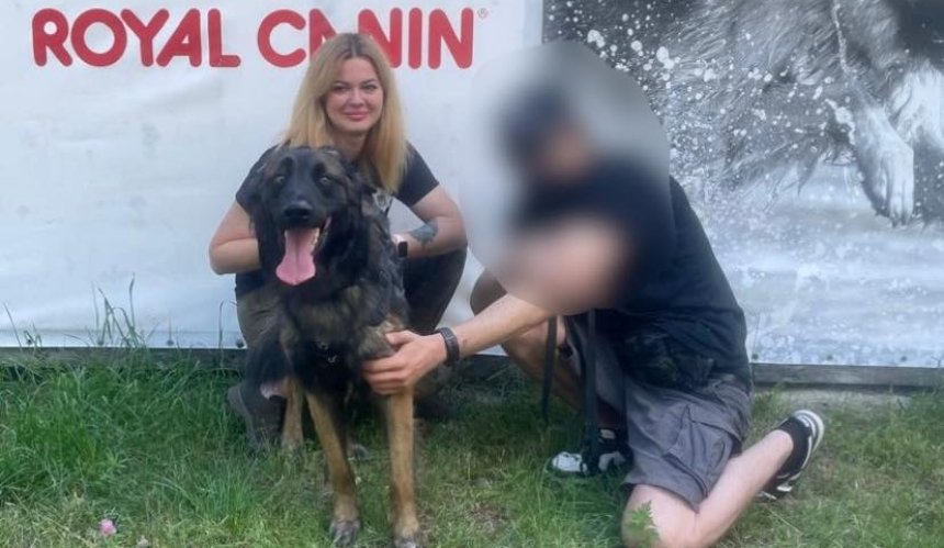 В лісах Київщини знайшли собаку бійця Французького легіону: подробиці