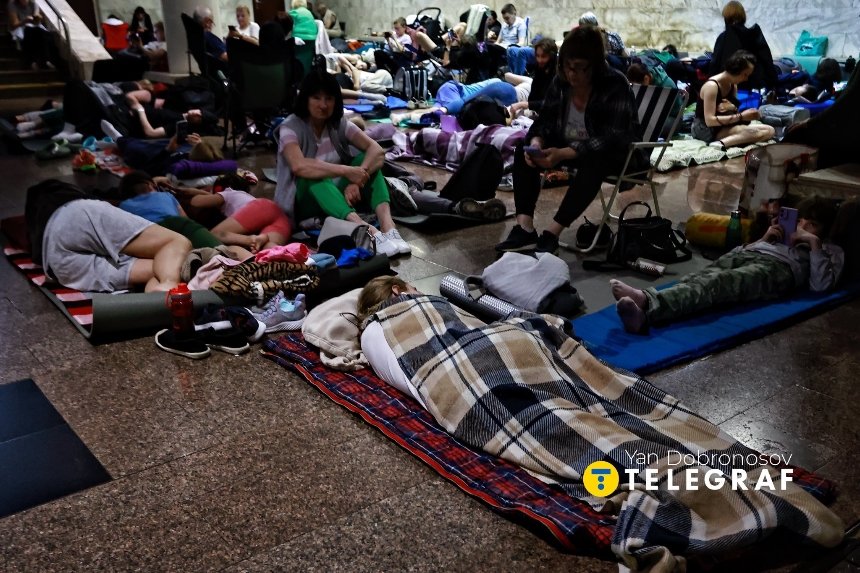 Понад 24 тисячі киян укривалися в метро під час обстрілу 28 серпня