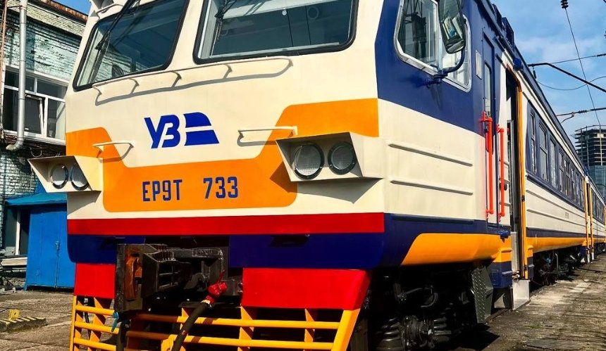 На маршрути Києва та Одеси вийшли модернізовані електропоїзди
