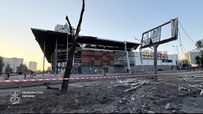 У ніч проти 1 серпня ворог завдав балістичного удару по Києву