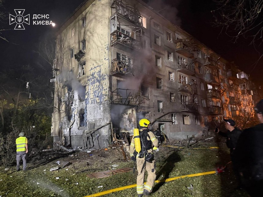 У ніч проти 1 серпня ворог завдав балістичного удару по Києву